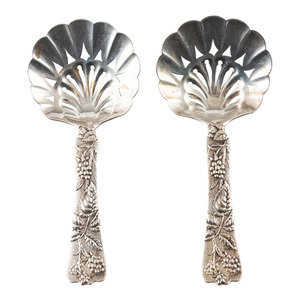 A Pair of American Silver Serving 2a7a2b