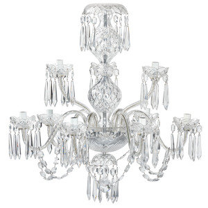 A Waterford Crystal Nine-Light
