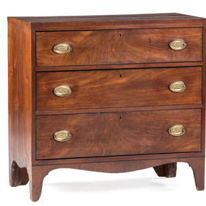 A Federal Mahogany Chest of Drawers
19th