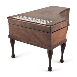 A Regency Mahogany Piano Form Sewing 2a7a7f