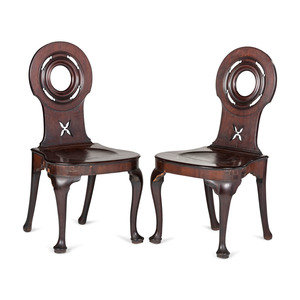 A Pair of English Carved Mahogany 2a7a8e