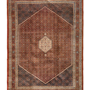 A Tabriz Rug
20th Century
11 feet