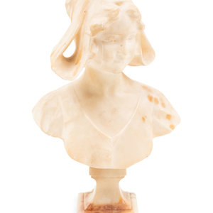 An Italian Alabaster Bust Late 2aa26b