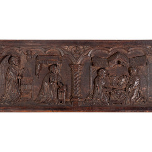 A Renaissance Revival Carved Oak