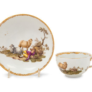 A Meissen Porcelain Cup and Saucer
Academic