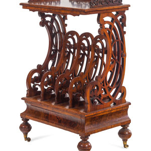 A William IV Rosewood Canterbury Mid 19th 2aa314