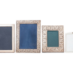 Four Silver Picture Frames 20th 2aa353