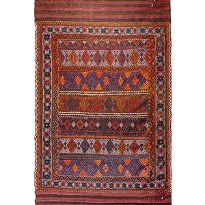 An Afghan Kilim Wool Rug 8 feet 2aa3a5