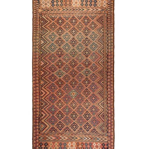 An Afghan Kilim Wool Rug
11 feet