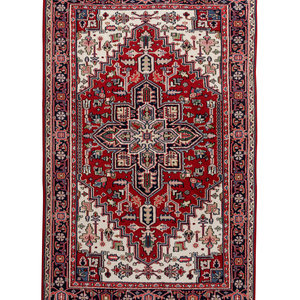 A Heriz Wool Rug Mid 20th Century 5 2aa3a0