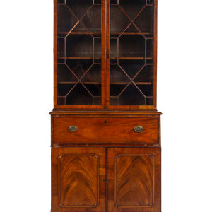 A George III Mahogany Secretary 2aa58d