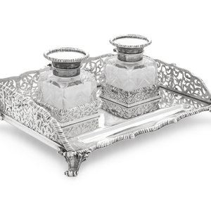 An Edwardian Silver and Cut Glass 2aa59c