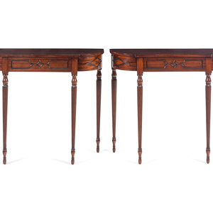 A Pair of Regency Style Mahogany 2aa5a5