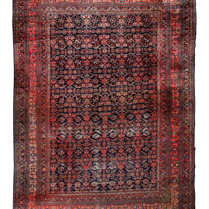 A Mahal Wool Rug Circa 1900 17 2aa5f5
