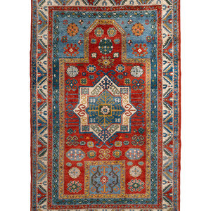 A Fachralo Kazakh Wool Prayer Rug Circa 2aa607