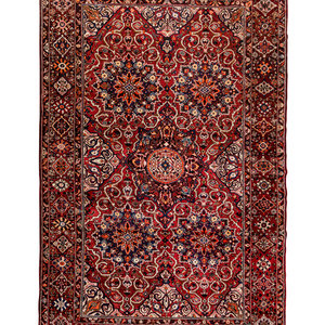 A Heriz Wool Rug Mid 20th Century 14 2aa624