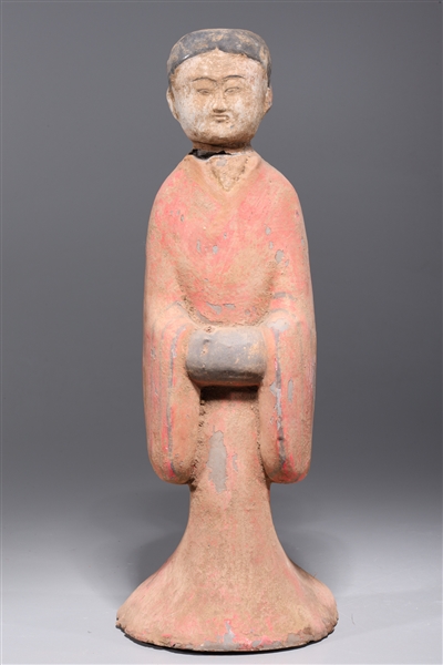 Chinese early style ceramic figure;