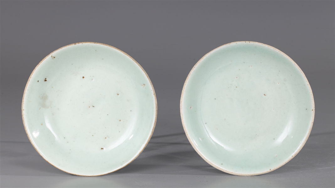 Pair of antique Chinese celadon