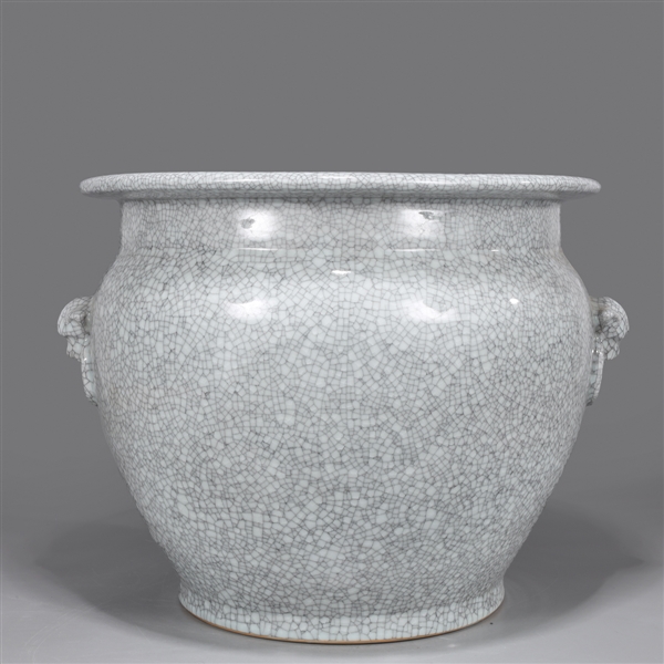 Large Chinese porcelain planter