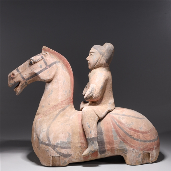 Chinese early style ceramic horse and