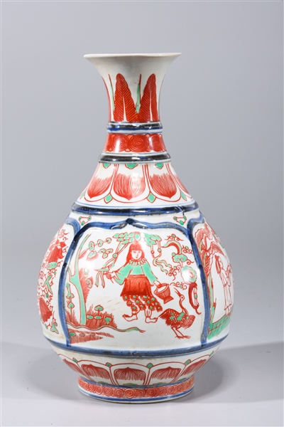 Chinese famille verte enameled