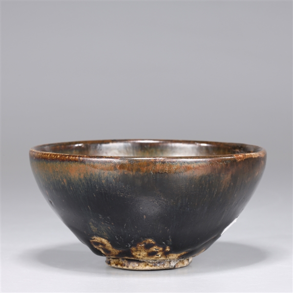 Chinese Song Dynasty glazed temmokku