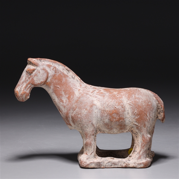 Chinese pottery model of a horse, as