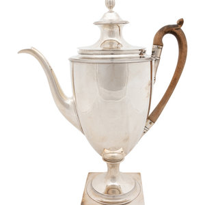 A George III Coffee Pot
Richard