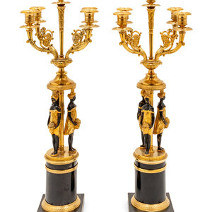 A Pair of Empire Style Gilt and 2aa9c0