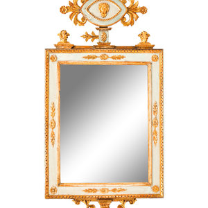 An Ornate Gilt Wood Mirror
50 1/2