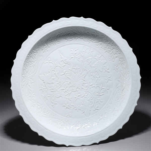 Chinese white glazed porcelain