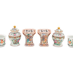 Three Pairs of Chinese Export Porcelain 2aaa91