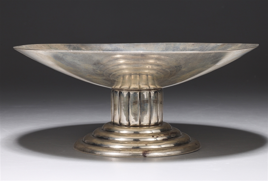English sterling silver compote,