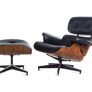 An Eames Style Lounge Chair and 2aabf7