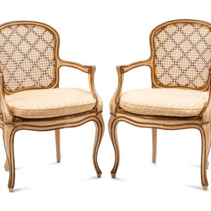 A Pair of Louis XV Style Painted