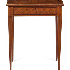 A Directoire Style Fruitwood Parquetry 2aac3a