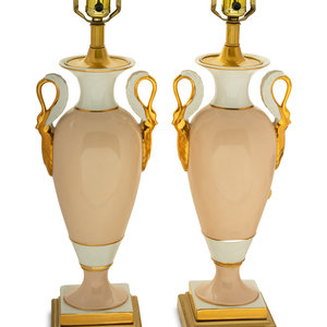 A Pair of Empire Style Porcelain 2aac57