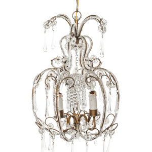 A French Beaded Chandelier in the 2aac74