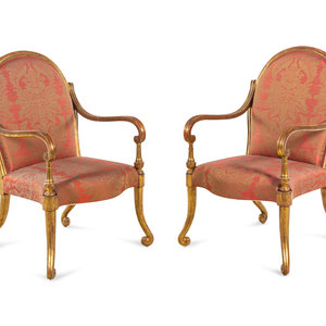 A Pair of Italian Style Giltwood 2aac96