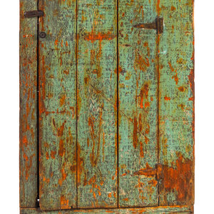 A Primitive Painted Cabinet
18th/19th