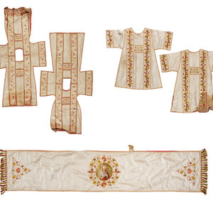 Three Embroidered Vestments and 2aacc6