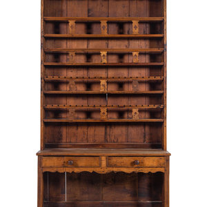A Pine Welsh Cupboard 20th Century Height 2aacd4