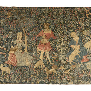 A Continental Printed Tapestry 20th 2aacde