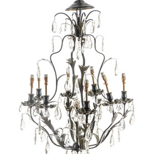 A Tôle Seven-Light Chandelier
20th