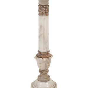 A Continental Alabaster Pedestal 20th 2aacf6