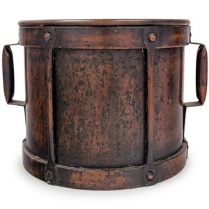 A Continental Bronze Drum-Form