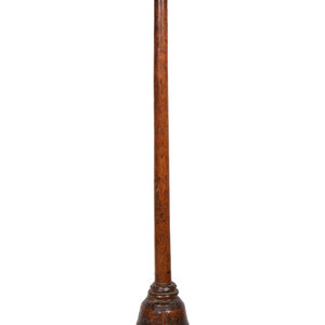 A Continental Carved Wood Pestle
Late