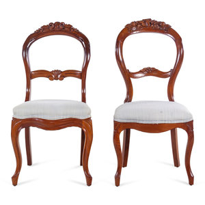 A Pair of Victorian Carved Walnut 2aad4f