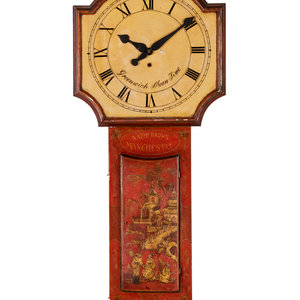 An English Painted Tavern Clock Nathaniel 2aad59