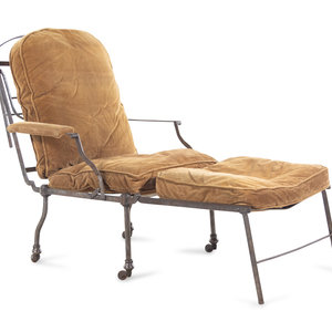 A Victorian Steel Adjustable Lounge 2aad50